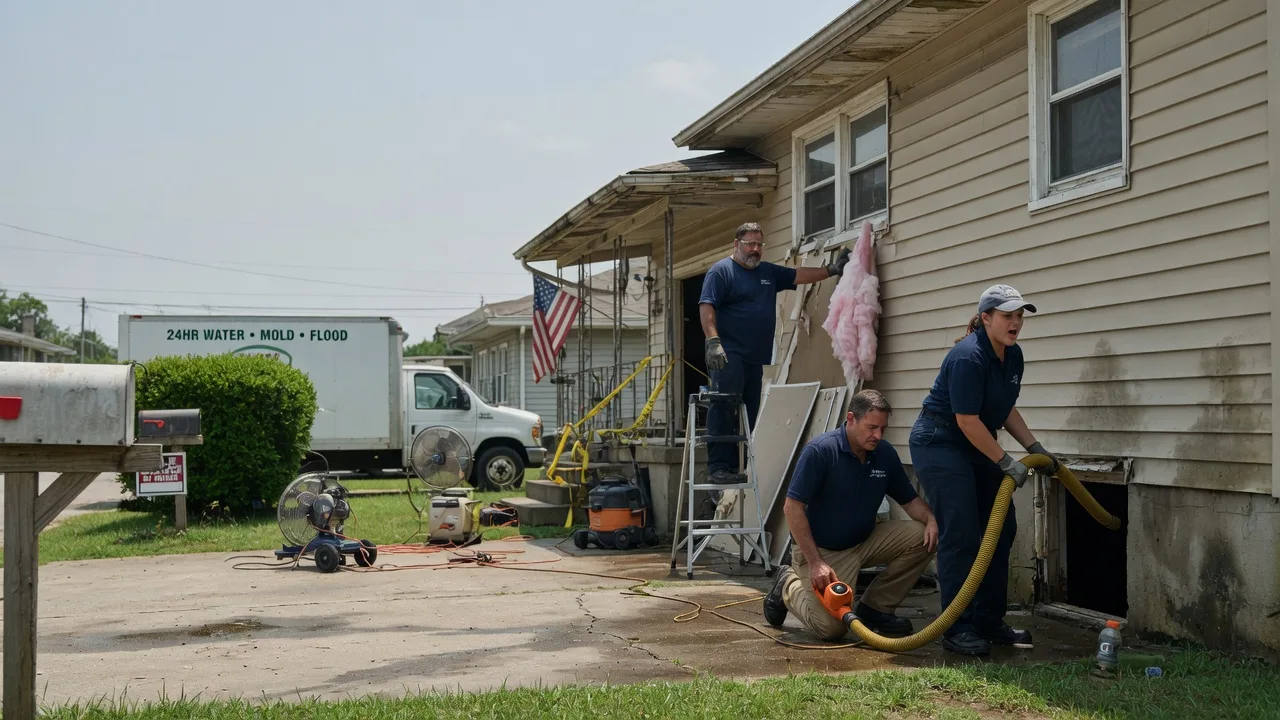 Water Damage Repair in Adamsville, OH near me